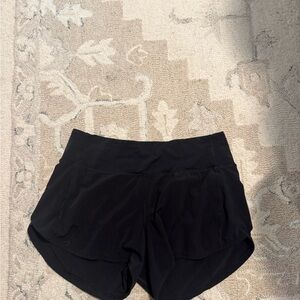 lululemon athletica Black Athletic Shorts